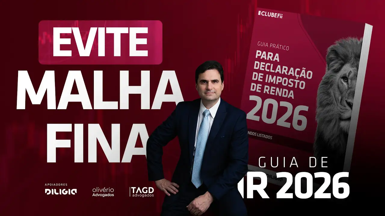 entrevista do Clube FII com Lana Santos, William Bezerra e o advogado tributarista Gustavo Godoy